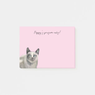 Pawsome notes post-it block
