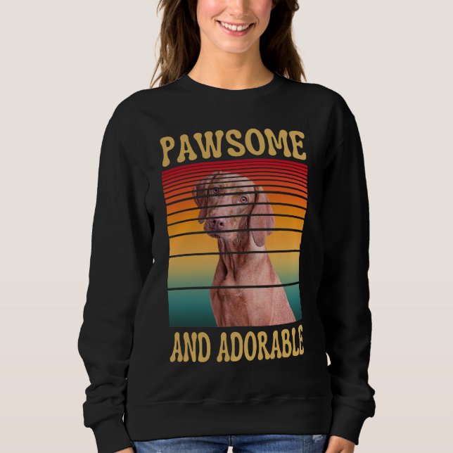 PAWSOME OCH ADORABLE T SHIRT (Framsida)