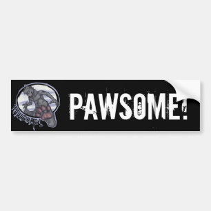 pawsome PAWSOME! Bildekal