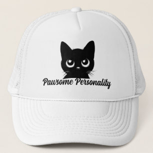 Pawsome Personality Cat Design Keps