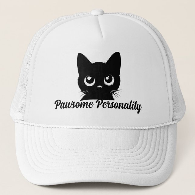 Pawsome Personality Cat Design Keps (Framsida)