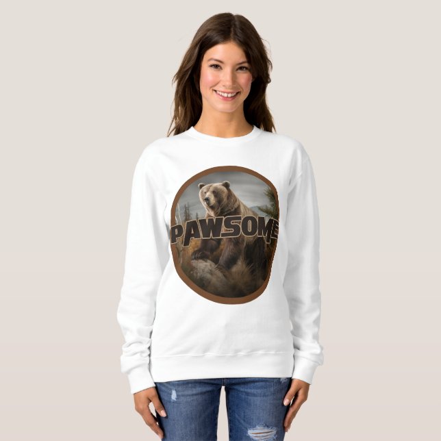 Pawsome T Shirt (Hel framsida)