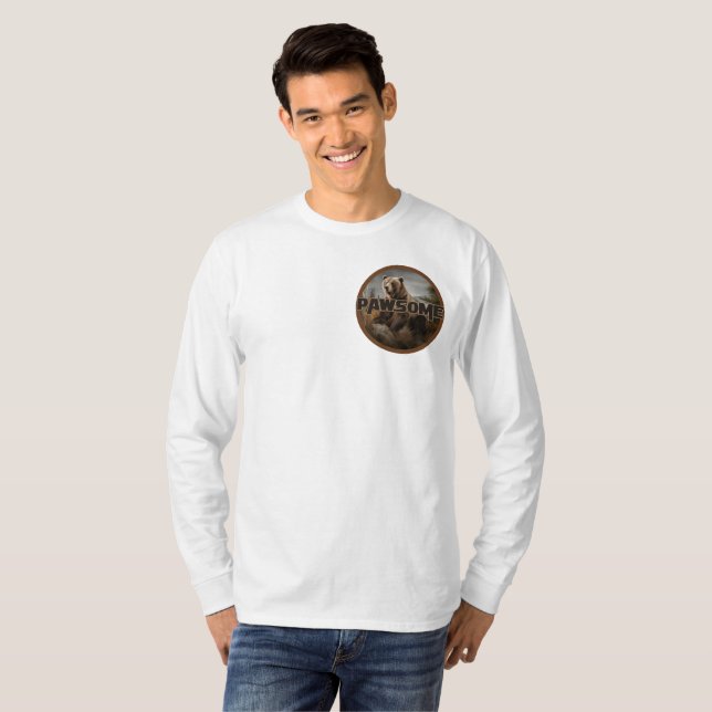Pawsome T Shirt (Hel framsida)