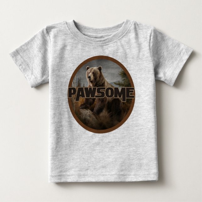 Pawsome T Shirt (Framsida)