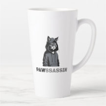 PAWSSASSIN Kaffe Mug – Hood Cat Energi