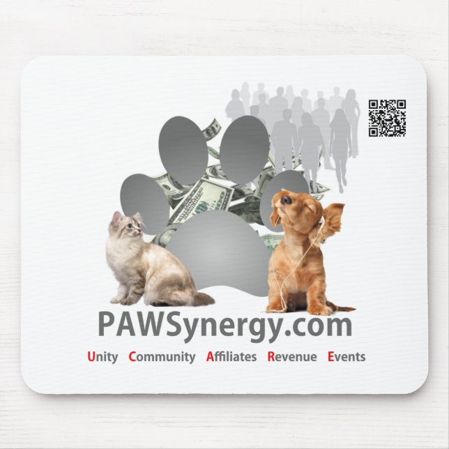 PAWSynergy - Mus Pad Musmatta (Framsidan)
