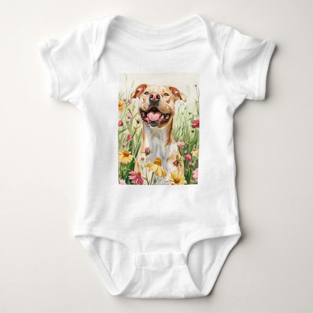 Pawtected av Pit Bull T Shirt (Framsida)