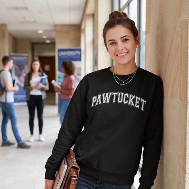 Pawtucket universitetströja Amerika College Lång Ärmad Tröja (Skapare uppladdad)