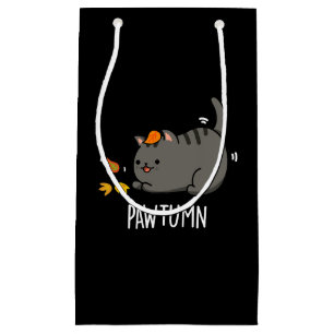 Pawtumn söt Höst Kattunge Pun Mörk BG