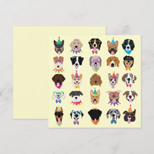 Pawty Animals från grattis på födelsedagen Hund An