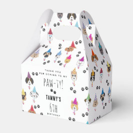 Pawty Cute Birthday Party Hundar Presentaskar