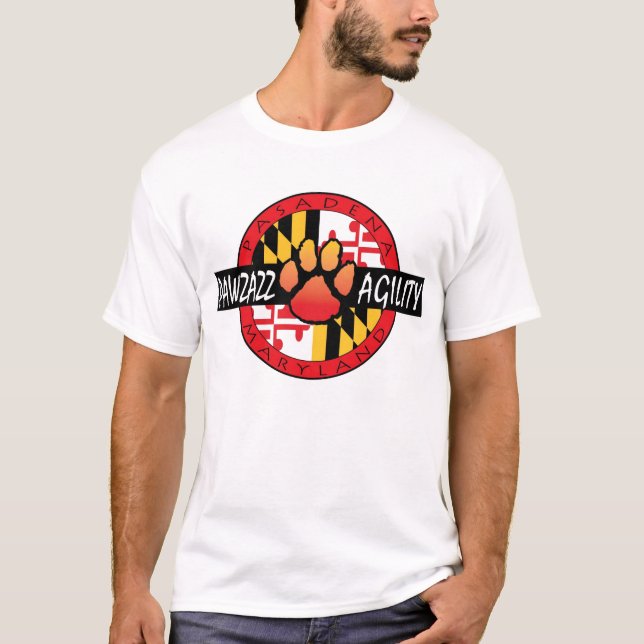 PAWZAZZ-MD-logotyp Tee (Framsida)