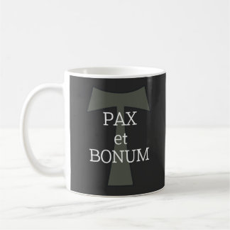 Pax et Bonum (fred och Bra) Kaffemugg