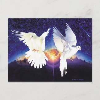"Pax in Terra" Dove Scene Vykort