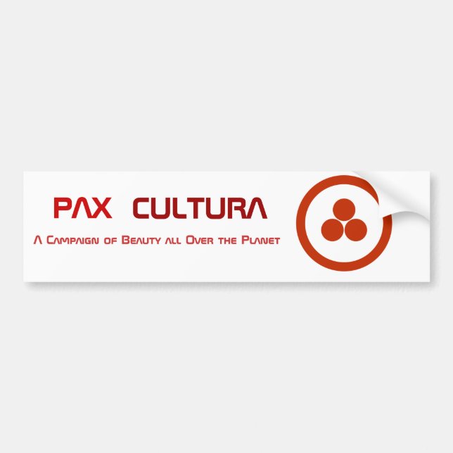 Pax stationära Cultura Bildekal (Framsidan)