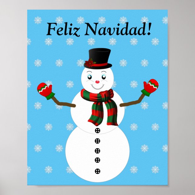 Pax the snowman poster (Framsidan)