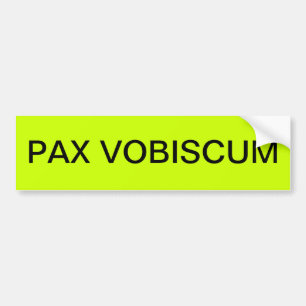 PAX VOBISCUM BILDEKAL
