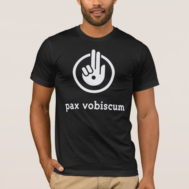 Pax Vobiscum T-shirt (Framsida)