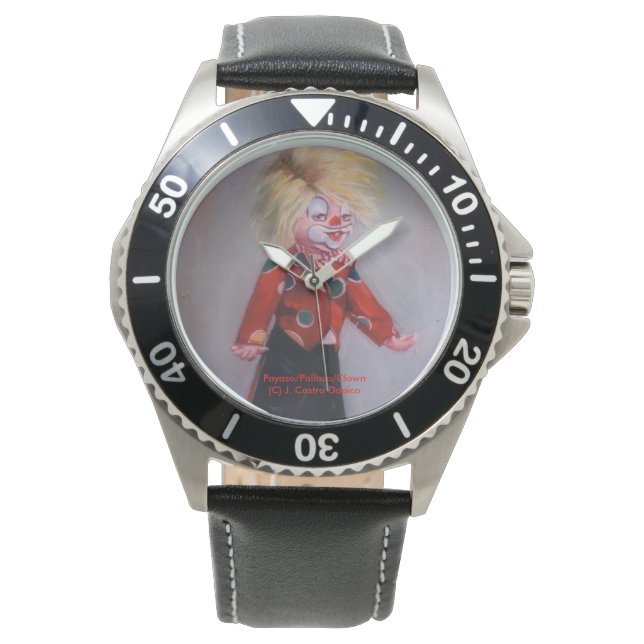 Payaso/Pallaso/Clown Armbandsur (Framsida)