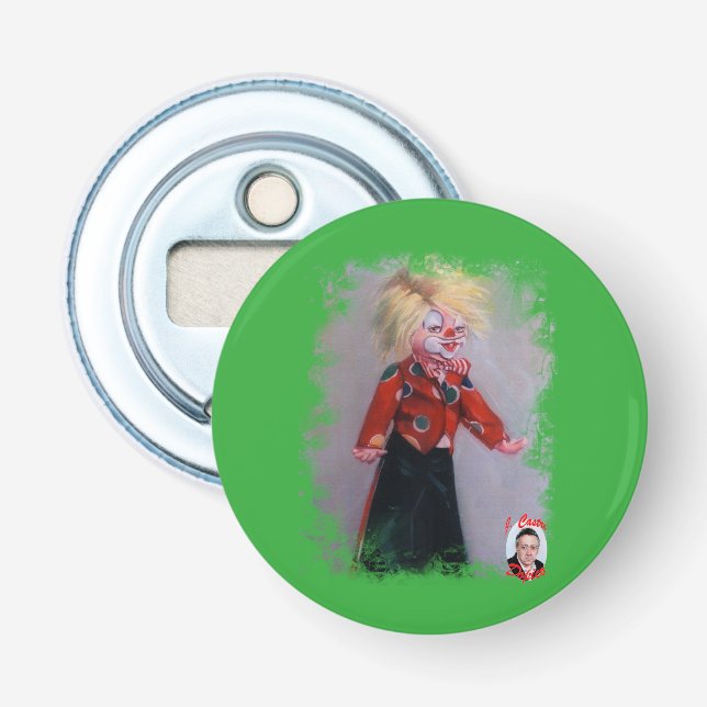 Payaso/Pallaso/Clown Flasköppnare (Framsidan)