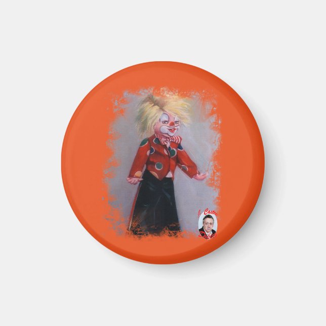 Payaso/Pallaso/Clown Magnet (Framsidan)