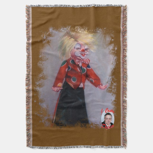 Payaso/Pallaso/Clown Mysfilt (Framsidan Vertikal)
