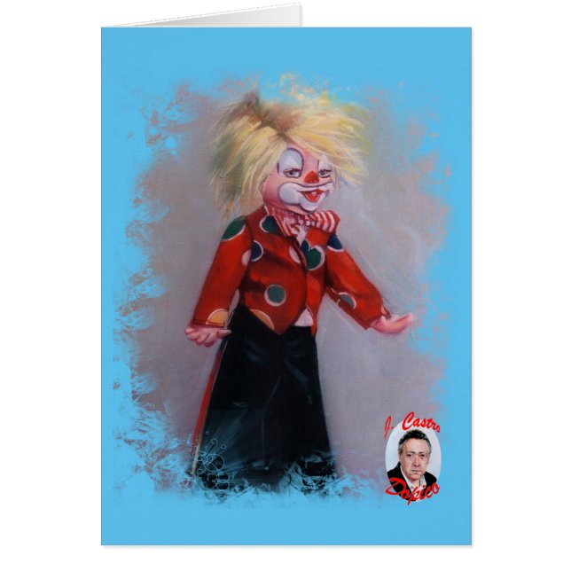 Payaso/Pallaso/Clown OBS Kort (Framsidan)