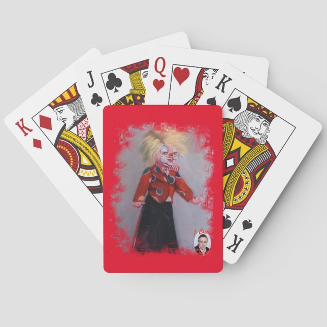 Payaso/Pallaso/Clown Spel Kort (Baksidan)