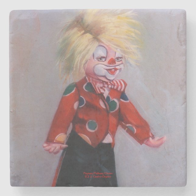 Payaso/Pallaso/Clown Stenunderlägg (Framsidan)