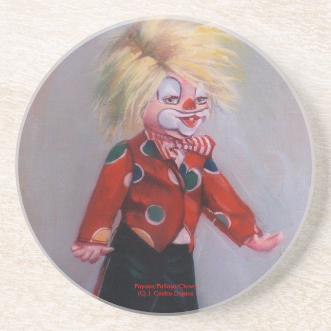 Payaso/Pallaso/Clown Underlägg (Framsidan)