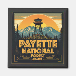 Payette National Forest Idaho Magnet