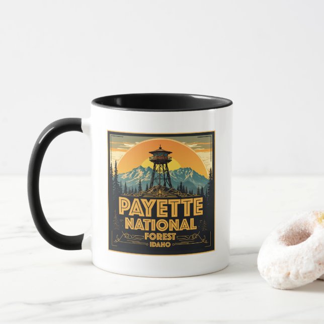 Payette National Forest Idaho Mugg (Med munk)