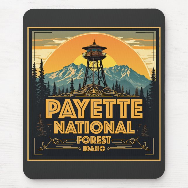 Payette National Forest Idaho Musmatta (Framsidan)