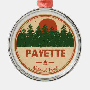Payette National Forest Julgransprydnad Metall