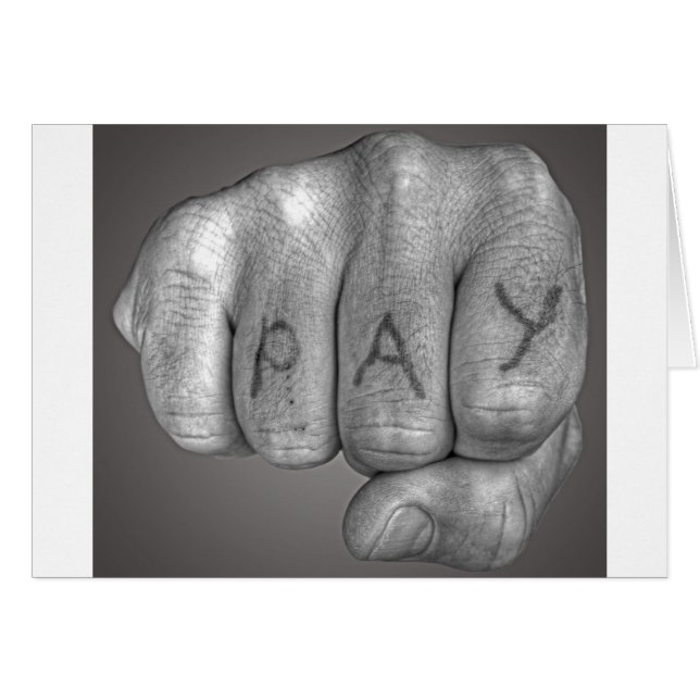 payfist hälsningskort (Framsidan Horizontal)