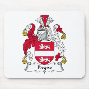 Payne familjvapensköld musmatta