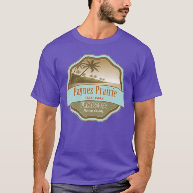 Paynes Prairie Preserve State Park Alachua County  T Shirt (Framsida)