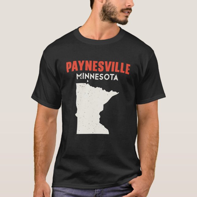 Paynesville Minnesota Förenta staterna State Ameri T Shirt (Framsida)