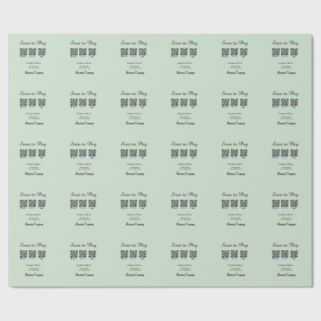 paypal venmo visa card scan to pay QR social media Presentpapper (Platt)