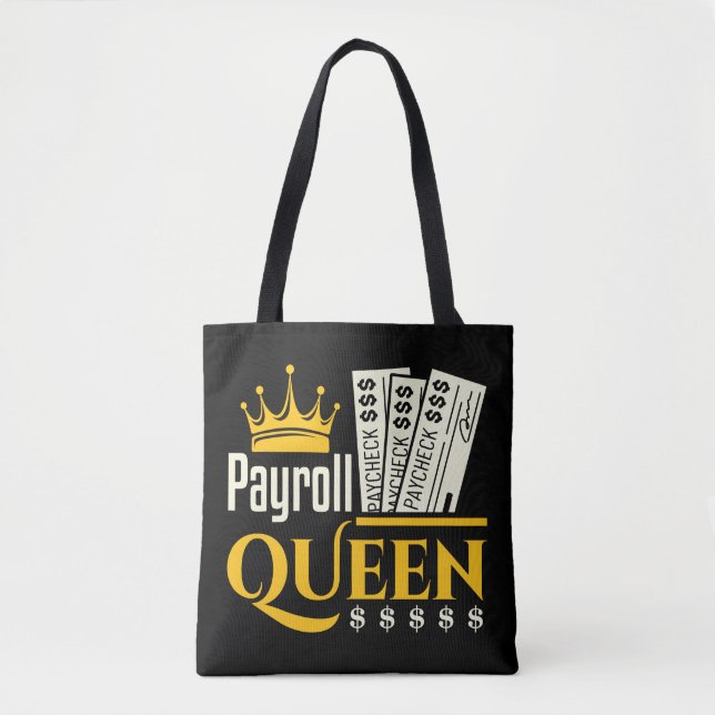Payroll Queen Tygkasse (Framsida)