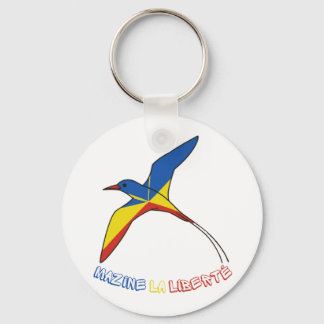 Pays en queue nyckelring