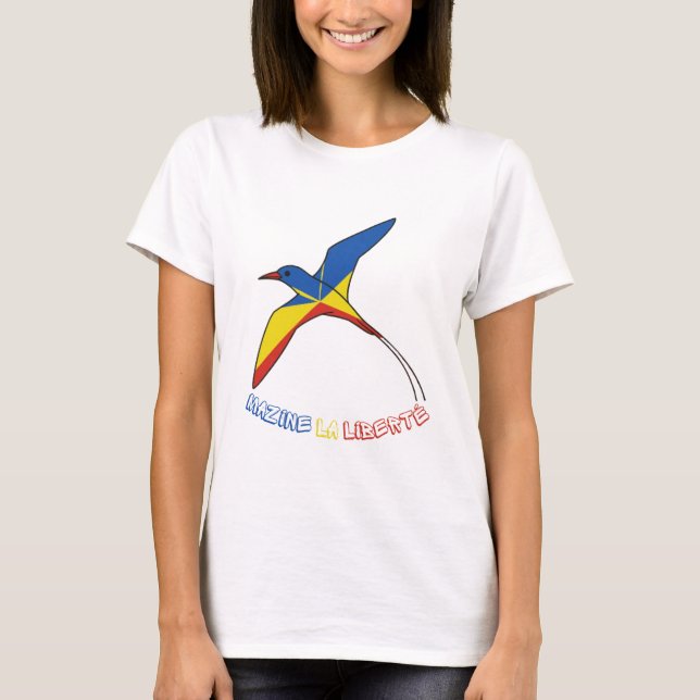 Pays en queue t shirt (Framsida)
