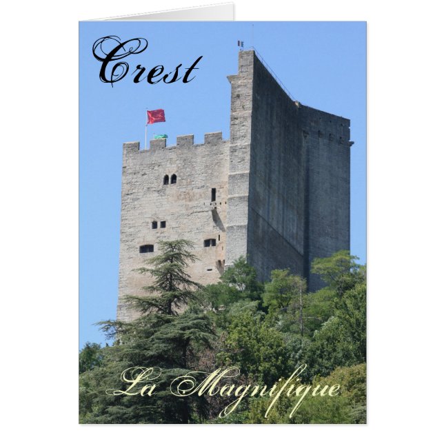 Paysage de Crest OBS Kort (Framsidan)