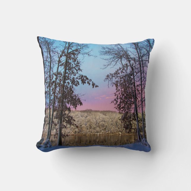 Paysage d'hiver kudde (Framsida)