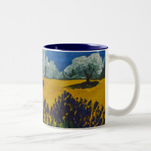 Paysage Provençal Två-Tonad Mugg