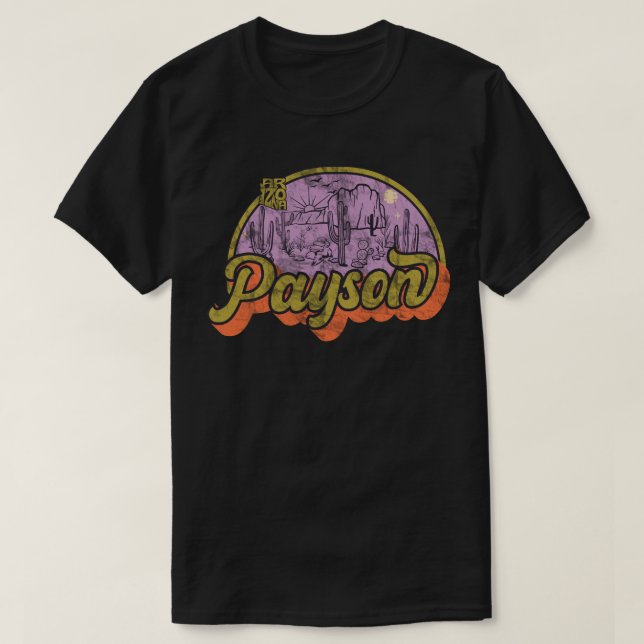 Payson, Arizona T Shirt (Design framsida)