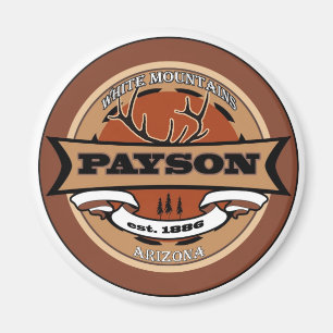 Payson logotyp magnet
