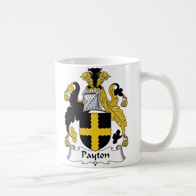 Payton familjvapensköld kaffemugg (Höger)
