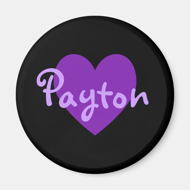 Payton i Lila Magnet (Framsidan)