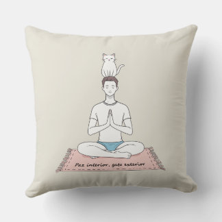 Paz Interior, Gato Exterior Kudde